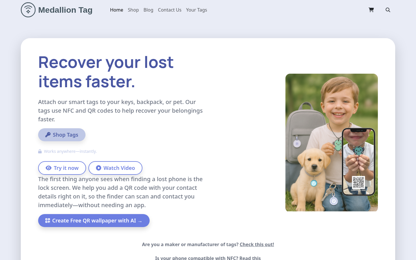 Medallion Smart Tags